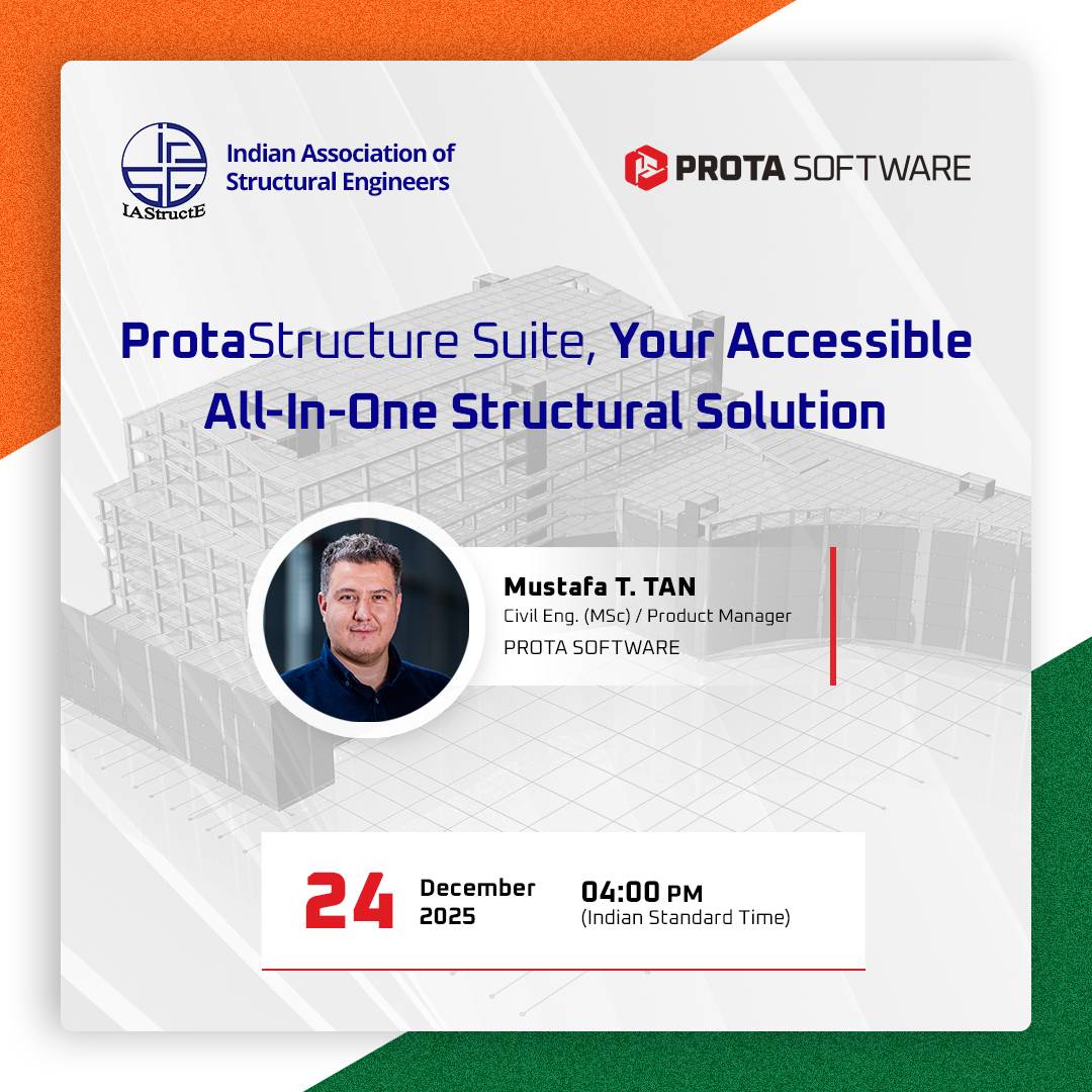 ProtaStructure Webinar India: Prota Software to Present on 24 December 2025 at 4:00 PM IST