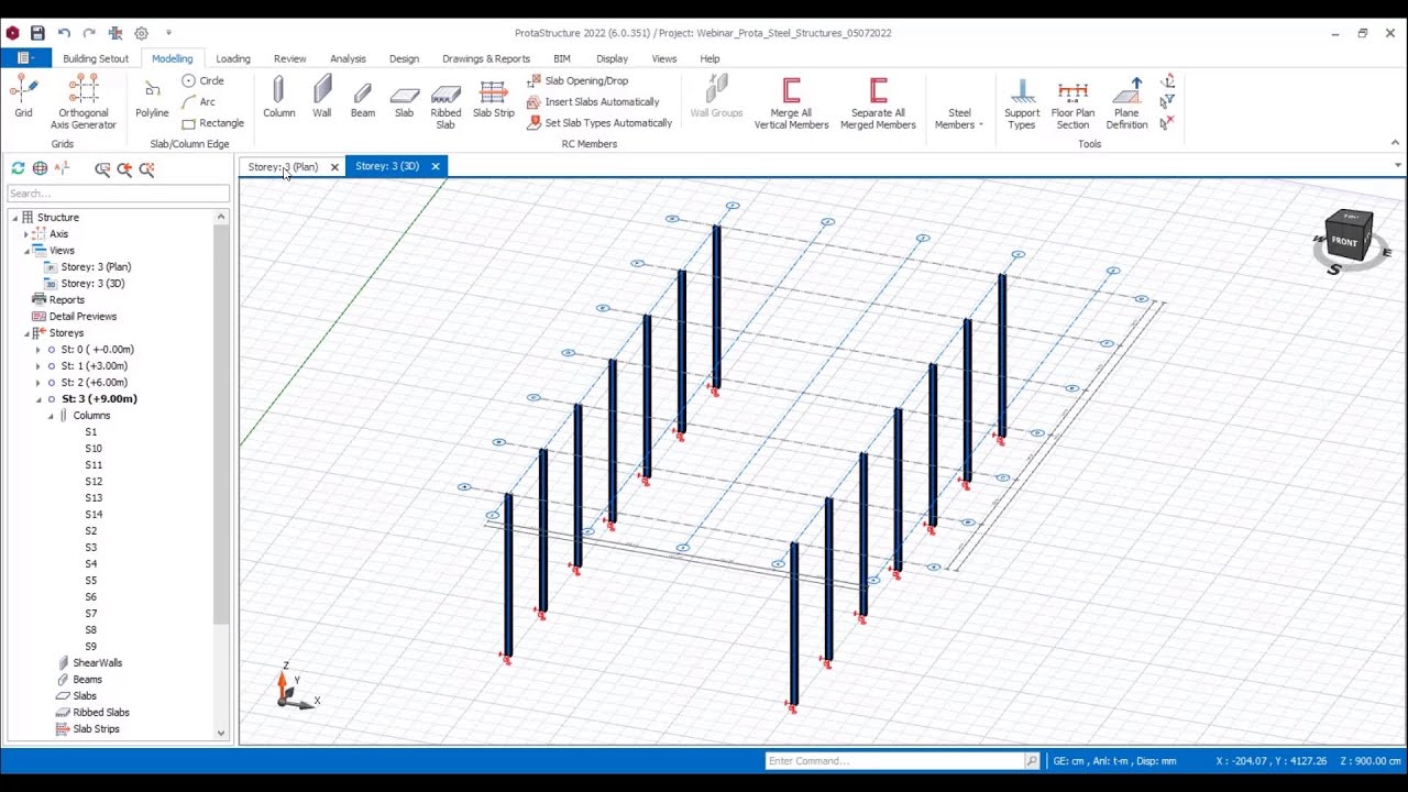 Introduction to Modeling Steel Structures playlist thumbnail