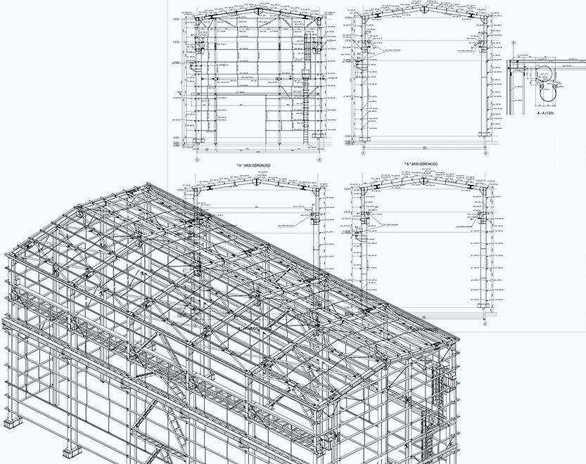 Clear and Concise Steel Detail Drawings