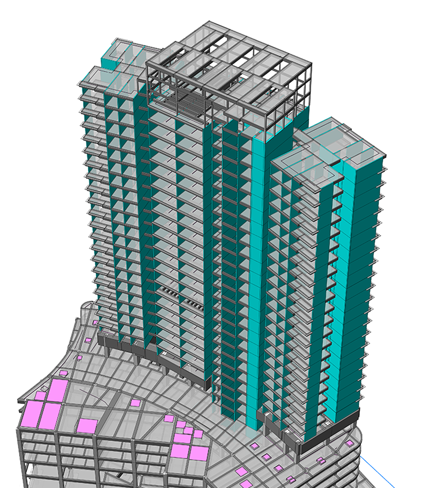 ProtaStructure BIM model